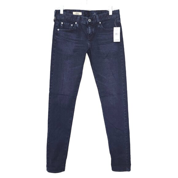 NWT AG Adriano Goldschmied Indigo Skinny Jeans Size 27 Classic Fit - Picture 1 of 8